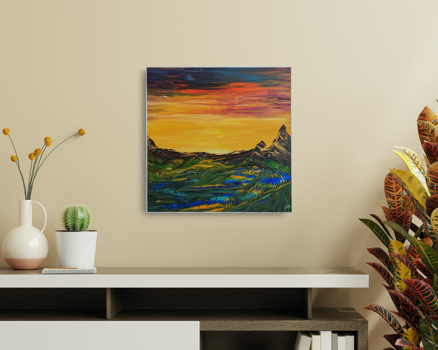 Scraping The Sunrise - SOLD