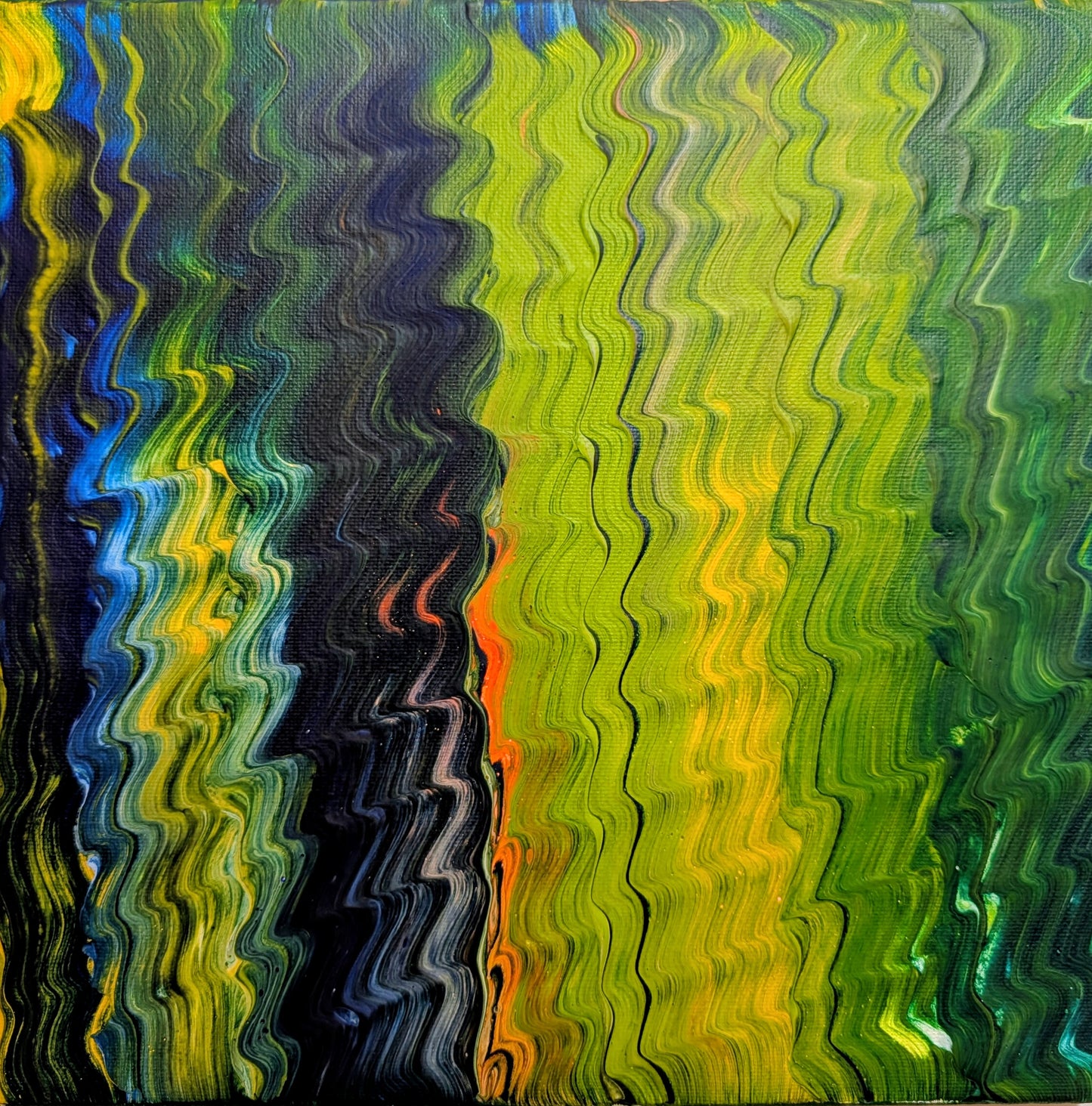 Soft Ripples in a Forest Fire